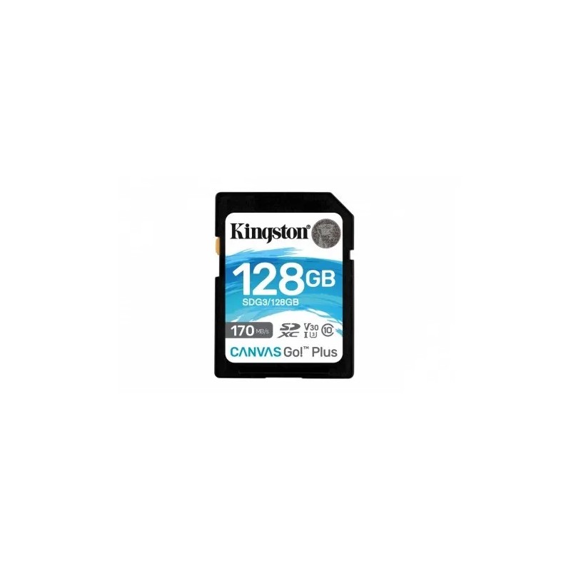 Memoria MicroSD Kingston Canvas Go! Plus 128GB Sdxc Uhs-I Clase 10