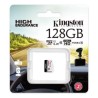 Memoria MicroSD Kingston 128GB Sdhc Uhs-I U1 Clase 10 Read 95Mb/S Write 30Mb/S