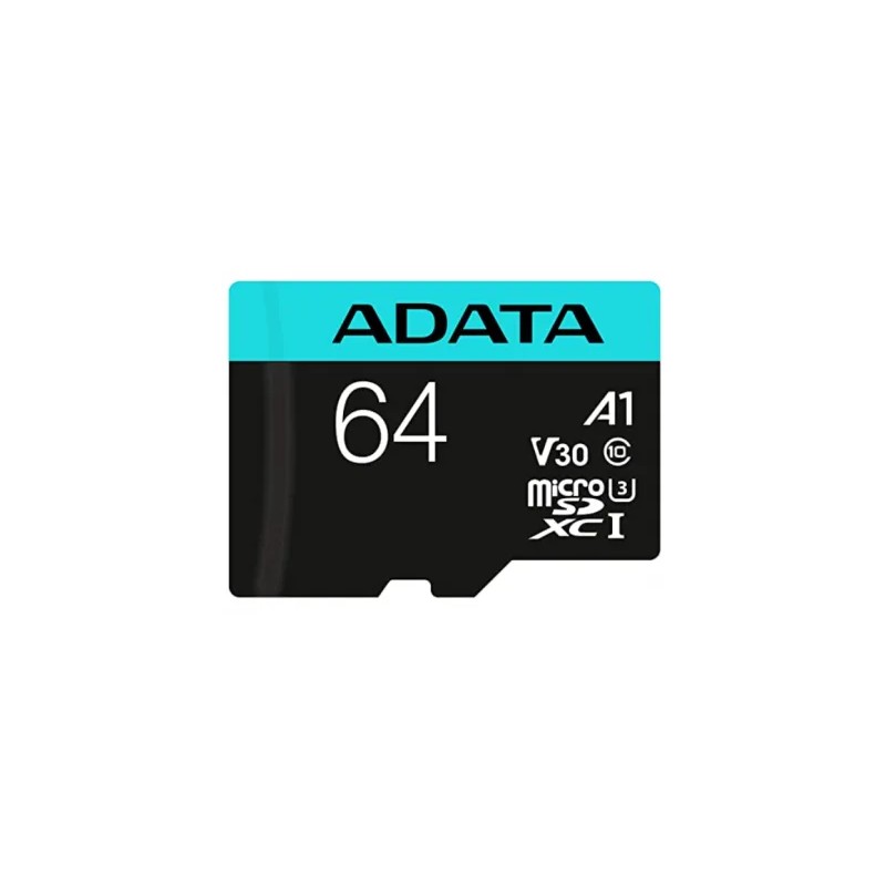 Memoria MicroSD Adata Premier Pro 64GB MicroSDxc Uhs-I Clase 10 con Adaptador