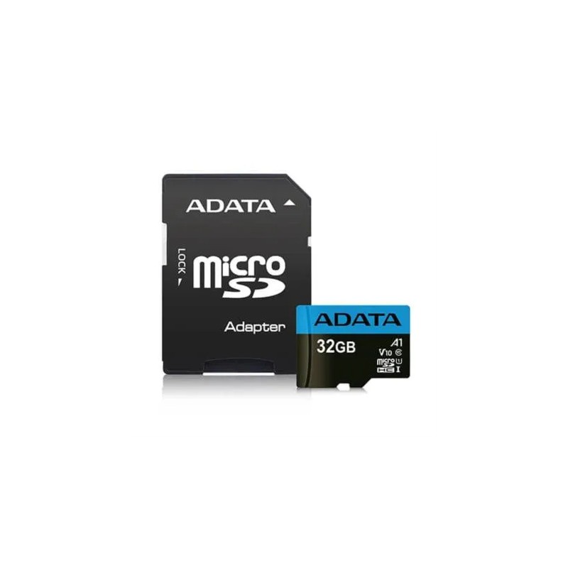 Memoria MicroSD Adata 32GB Sdhc, Sdxc Uhs-I Clase 10 Read 50 MbS Write 10Mb/S