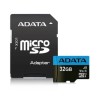Memoria MicroSD Adata 32GB Sdhc, Sdxc Uhs-I Clase 10 Read 50 MbS Write 10Mb/S