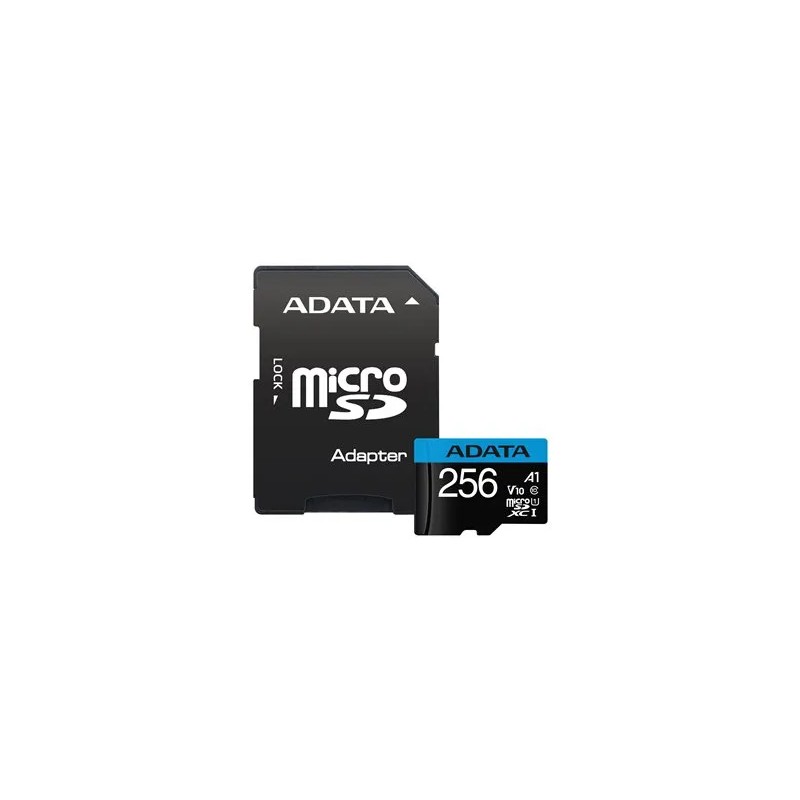 Memoria Micro SDXC ADATA Premier V10, 256GB, UHS-I, Class 10, Adaptador SD