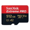 Memoria Micro SD SANDISK Extreme Pro de 512 GB de almacenamiento