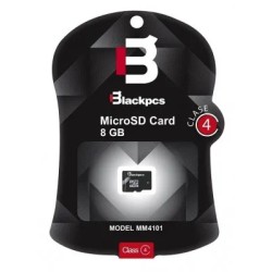Memoria Micro SD Blackpcs MM4101-8