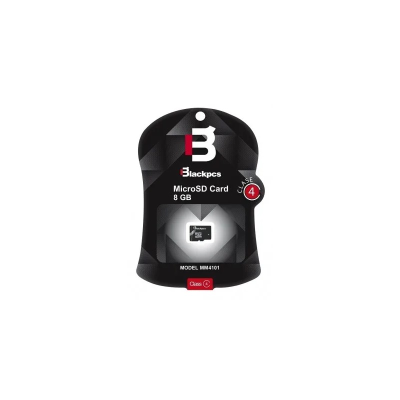 Memoria Micro SD Blackpcs MM4101-8