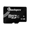 MEMORIA MICRO SD BLACKPCS CL4 8GB C/ADAPTADOR (MM4101A-8)