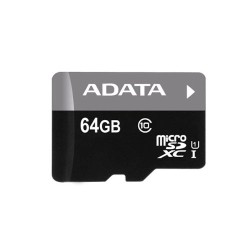 Memoria Micro Sd Adata UHS-I 64GB Class 10 Con Adaptador Sd