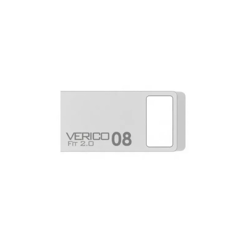 Memoria Flash, USB Verico Fit Vr23 8GB USB 2.0 Plata
