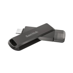 Memoria Flash, USB Sandisk Ixpand Drive Luxe 128GB USB 3.1 Negro