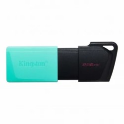 Memoria Flash, USB Kingston DataTraveler Exodia M 256GB USB A Negro, Turquesa