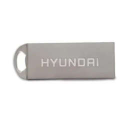 Memoria Flash, USB Hyundai Bravo Deluxe 16GB USB 2.0 Lectura 10MB/s Escritura 3MB/s Plata