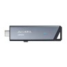 Memoria Flash, USB Adata Elite UE800 256GB USB-C 3.2 Lectura 1000MB/s Escritura 950MB/s Plata