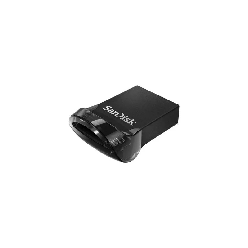 Memoria Flash, USB 3.1 Sandisk 64GB Ultra Fit Read 130Mb/S Negro