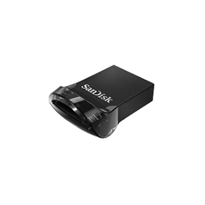 Memoria Flash, USB 3.1 Sandisk 128GB Ultra Fit Read 150Mb/S Negro
