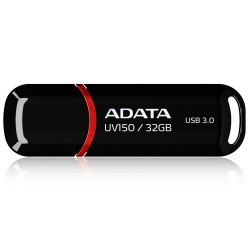 Memoria Flash, USB 3.0 Adata 32GB Dashdrive Uv150 Negro
