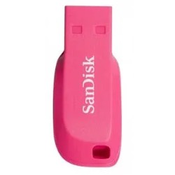 Memoria Flash, USB 2.0 Sandisk 16GB Cruzer Blade Rosa