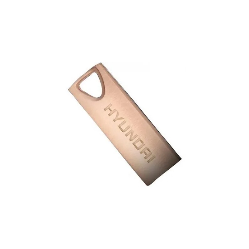 Memoria Flash, USB 2.0 Hyundai Bravo Deluxe 32GB USB 2.0 Oro Rosado