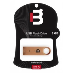 Memoria Flash, USB 2.0 Blackpcs 8GB Mu2108 Bronce