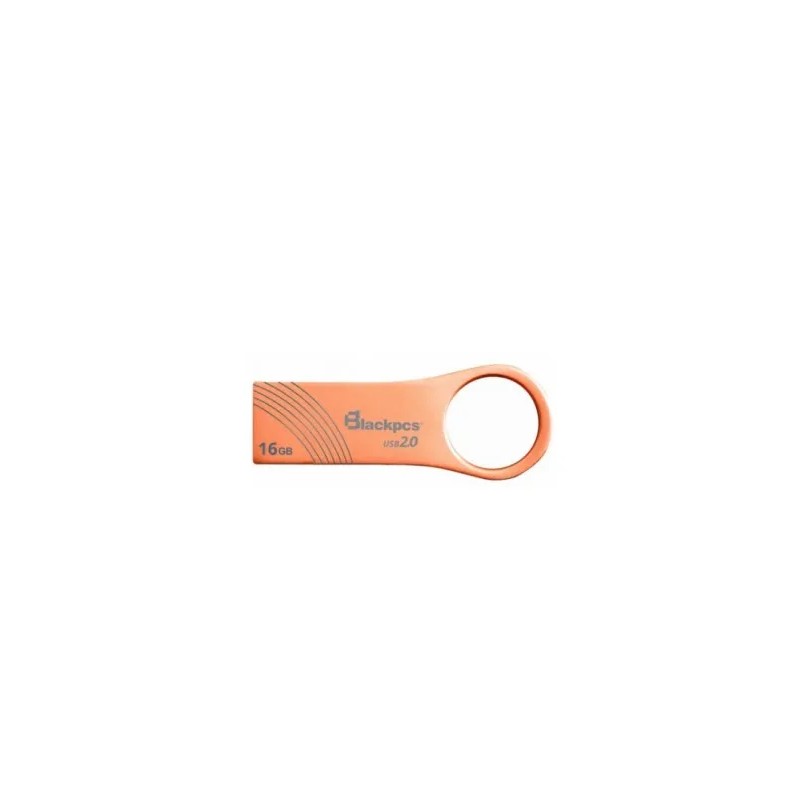 Memoria Flash, USB 2.0 Blackpcs 16GB Mu2102 Bronce