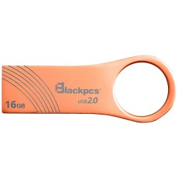 Memoria Flash, USB 2.0 Blackpcs 16GB Mu2102 Bronce