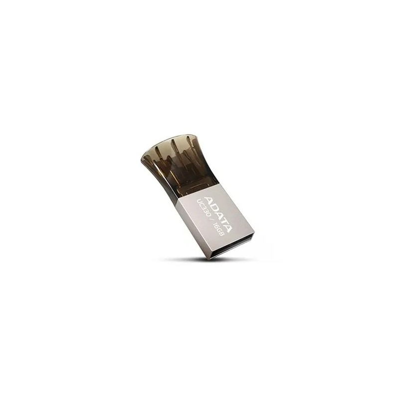 Memoria Flash, USB 2.0 Adata 16GB Uc330 Otg Negro