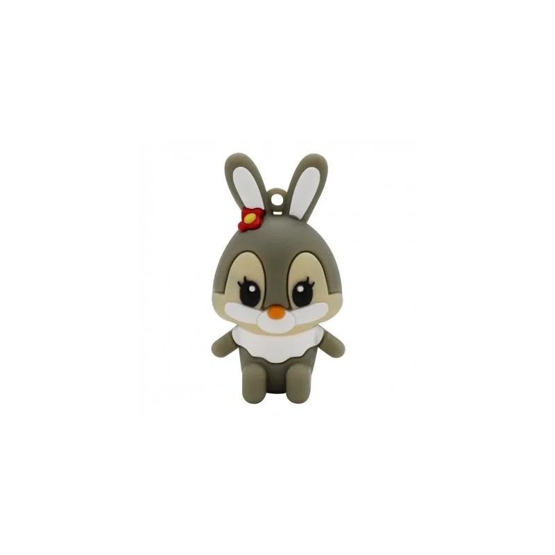 MEMORIA FLASH USB 32GB, CONEJA GRIS BROBOTIX 190432-8