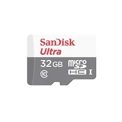 Memoria Flash Sandisk Ultra 32GB MicroSDhc Uhs-I Clase 10 con Adaptador