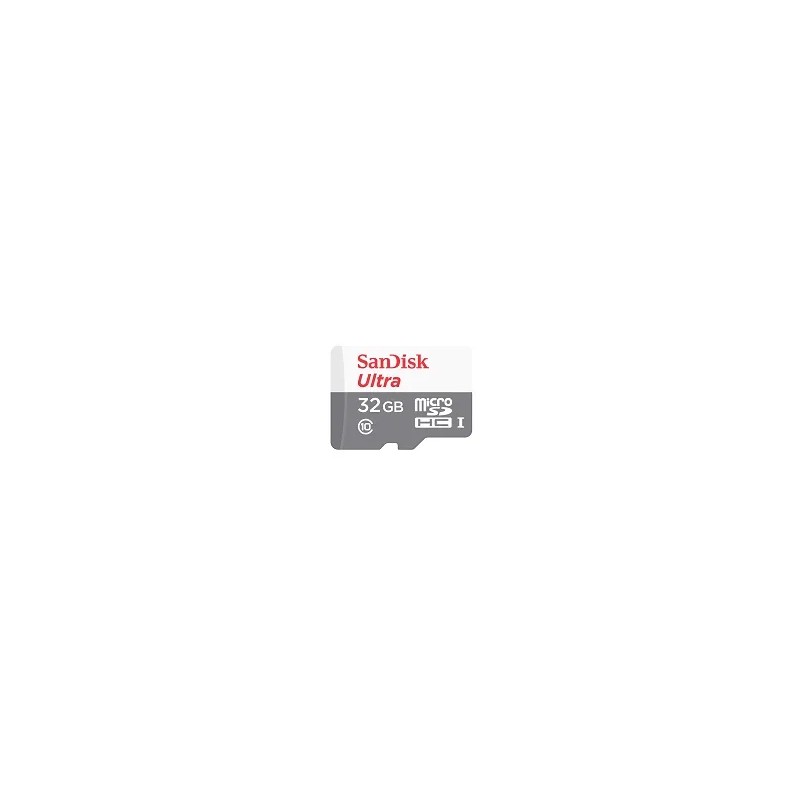 Memoria Flash Sandisk Ultra 32GB MicroSDhc Uhs-I Clase 10 con Adaptador