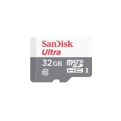 Memoria Flash Sandisk Ultra 32GB MicroSDhc Uhs-I Clase 10 con Adaptador