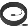 Logitech Strong - Cable USB - USB Tipo A (M) a USB-C (M) - USB 3.1 - 10 m - plenum, Active Optical Cable (AOC)