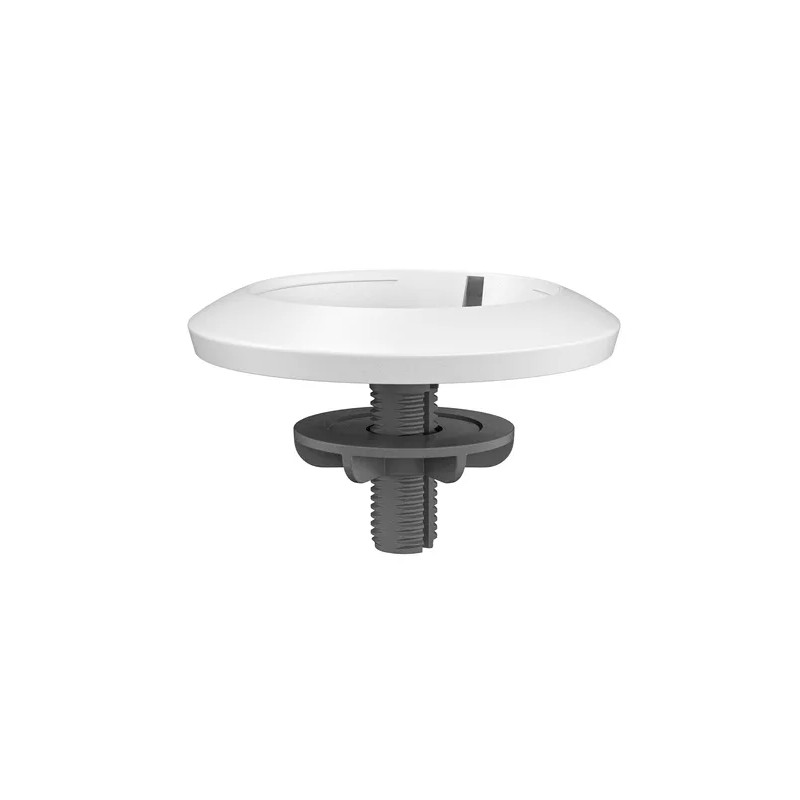 Logitech Rally Table and Ceiling Mount for Rally Mic Pod - Abrazadera - para micrófono - blanco - se puede instalar en el techo 