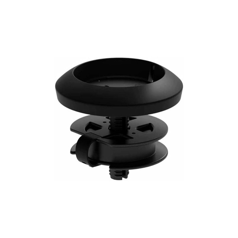 Logitech Rally Mic Pod Mount - Soporte de micrófono para escritorio - negro mate - para Logitech Rally, Rally Plus