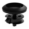 Logitech Rally Mic Pod Mount - Soporte de micrófono para escritorio - negro mate - para Logitech Rally, Rally Plus