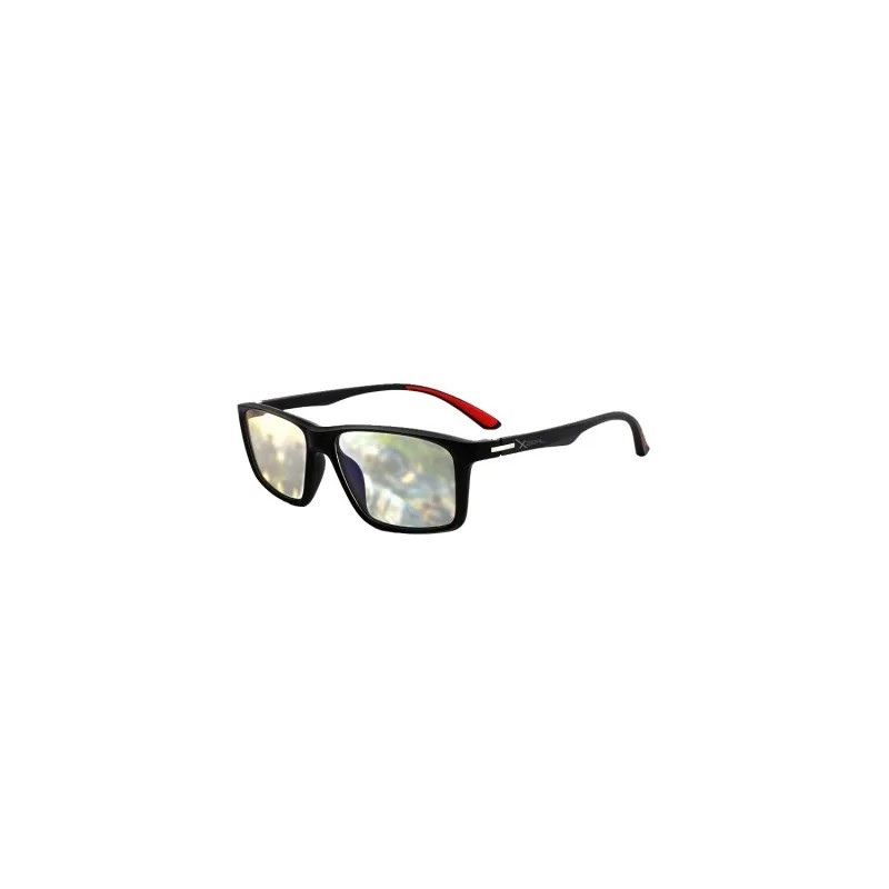 Lentes Gamer Xzeal Xz500 Anti Blue Light Termoplastico Tr90 Rojo