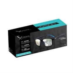 Lentes Gamer Xzeal Xz500 Anti Blue Light Termoplastico Tr90 Rojo
