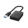 Lector de Memorias Ugreen 20250 SD/TF USB A 3.0 Negro, Gris