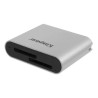 Lector de Memorias Kingston Workflow Sd/Sdhc/Sdxc USB 3.0 Negro, Plata para Workflow Station