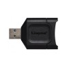 Lector de Memorias Kingston MLp SD USB 3.2 Negro
