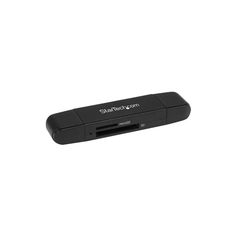 Lector de Memorias Flash StarTech.com Externo USB-C, USB 3.0 Negro