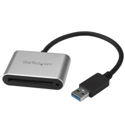 Lector de Memorias Flash StarTech.com Externo USB 3.0 Negro