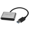 Lector de Memorias Flash StarTech.com Externo USB 3.0 Negro