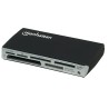 Lector de Memorias Flash Manhattan Externo USB 2.0 Negro