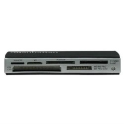 Lector de Memorias Flash Manhattan Externo USB 2.0 Negro