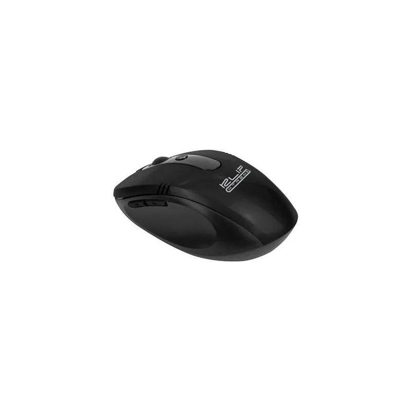 Klip Xtreme KMW-330 Vector - Ratón - ergonómico - óptico - 6 botones - inalámbrico - 2.4 GHz - receptor inalámbrico USB - negro