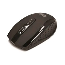 Klip Xtreme Klever KMW-340 - Ratón - óptico - 6 botones - inalámbrico - 2.4 GHz - receptor inalámbrico USB - negro