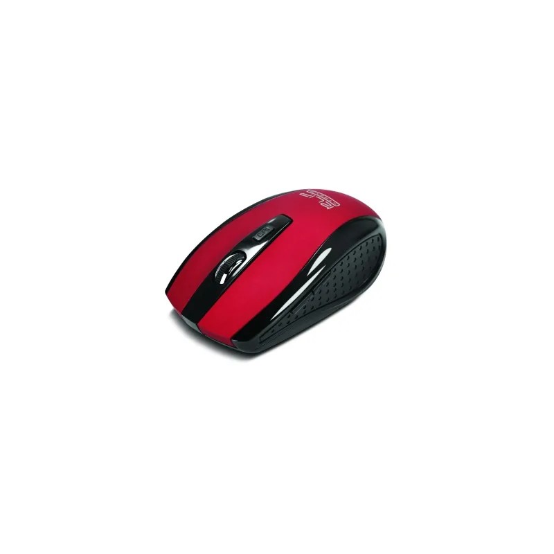 Klip Xtreme - Mouse - Wireless - 2.4 GHz - Red - Nano - 6-button Opt