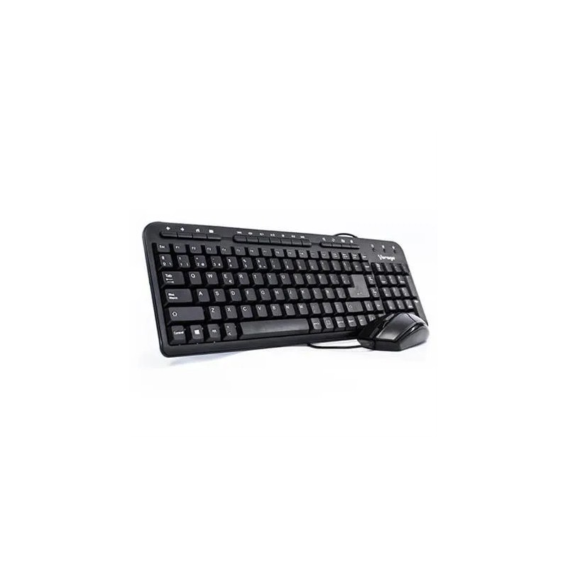 KIT VORAGO TECLADO Y MOUSE KM-105 ALAMBRICO MULTIMEDIA USB
