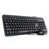 KIT VORAGO TECLADO Y MOUSE KM-105 ALAMBRICO MULTIMEDIA USB