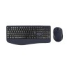 Kit Teclado y Mouse Perfect Choice PC-201236 Rf Inalámbrico Negro (Español)