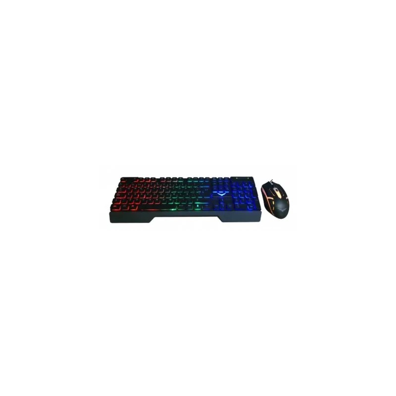 Kit Teclado y Mouse Naceb Na-0951 Alámbrico USB Negro